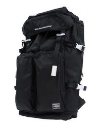 white mountaineering backpack