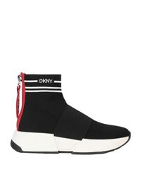 DKNY High-top sneakers for Women - Up to 50% off at Lyst.com