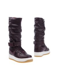 SCARPE DONNA STIVALI NIKE W SF AF1 in tessuto rosa 857872-800 EUR 99,98 -  PicClick IT
