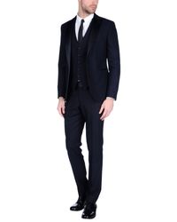 Tagliatore Blue Suit for men