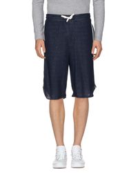 Armani Jeans Blue Bermuda for men