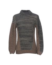 Takeshy Kurosawa Gray Turtleneck for men