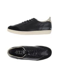 Quattrobarradodici Black Low-tops & Sneakers for men