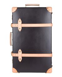 Globe-Trotter Brown Wheeled Luggage