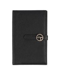 Giorgio Armani - Black Checkbook Holders - Lyst