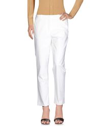 Michael Kors White Casual Trouser