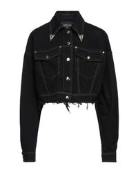 black denim jacket short