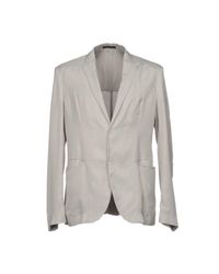 Emporio Armani Gray Blazer for men