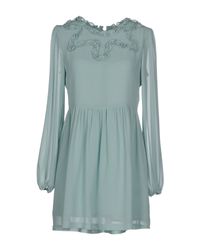 Je m'en fous - Green Short Dress - Lyst
