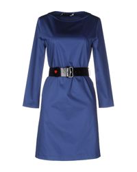 Love Moschino Blue Short Dress