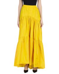 Blugirl Blumarine Yellow Long Skirt