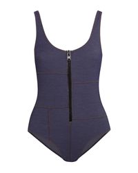 Lisa Marie Fernandez Blue Badeanzug