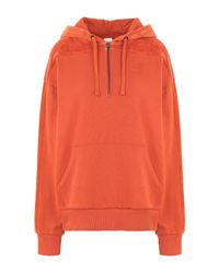 sudadera naranja vans
