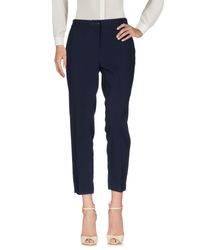 Hotel Particulier Blue Casual Trouser