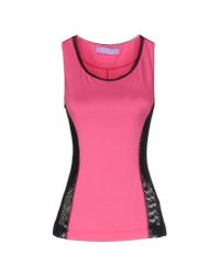 22 Maggio By Maria Grazia Severi Purple Vest