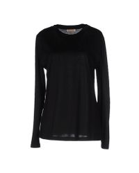 Erika Cavallini Semi Couture Black T-shirt
