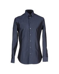 Giorgio Armani Blue Shirt for men