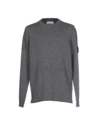 Stone Island Gray Sweater for men