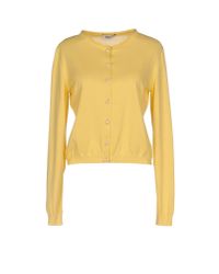 Boutique Moschino Yellow Cardigan