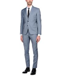 Roberto Cavalli Blue Suit for men