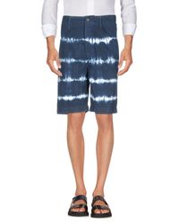 French Connection Blue Bermudas for men