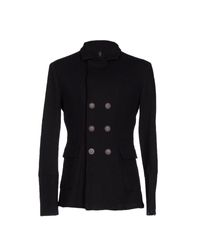 Armani Jeans Black Coat for men
