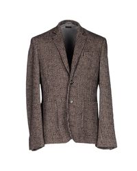 Paolo Pecora Brown Blazer for men