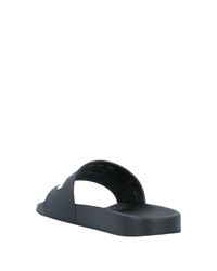 Sandalias Dior de Caucho de color Negro para hombre | Lyst