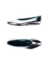 Marc Jacobs Metallic Ballet Flats