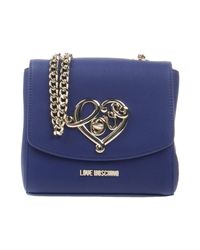 Love Moschino Blue Cross-body Bag