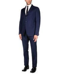 Tagliatore Blue Suit for men
