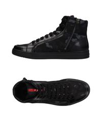 Prada Sport Black High-tops & Sneakers for men
