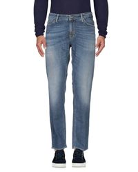 Meltin' Pot Blue Denim Pants for men