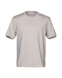 Paolo Pecora Gray T-shirt for men