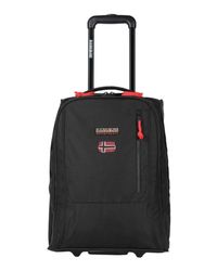Maleta con ruedas Napapijri de Lona de color Negro para hombre | Lyst