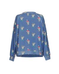 Felpa di Wildfox in Blue