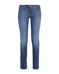 7 For All Mankind Blue Denim Trousers