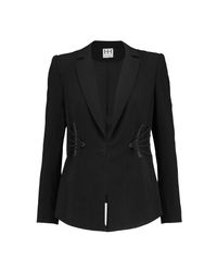 Haute Hippie Black Blazer