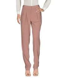 Blugirl Blumarine - Brown Casual Pants - Lyst