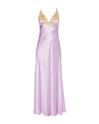 Rosamosario Purple Long Dress