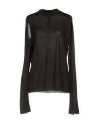 Rick Owens Black Turtleneck