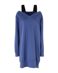 MM6 by Maison Martin Margiela Blue Knee-length Dress
