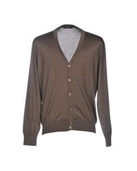 Ermenegildo Zegna Brown Cardigan for men