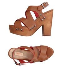 Pepe Jeans Brown Sandals