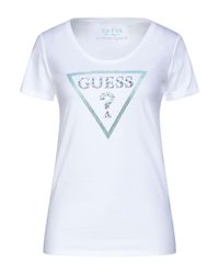 Guess T-shirts for Women - Up to 65% off at Lyst.com