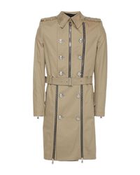 balmain overcoat