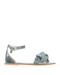 guess flat sandals uk