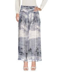 BOSS Orange Gray Long Skirt