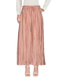 Leon & Harper Pink Long Skirt