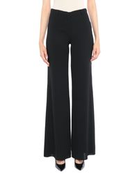 Max Mara Synthetic Casual Pants in Black - Lyst